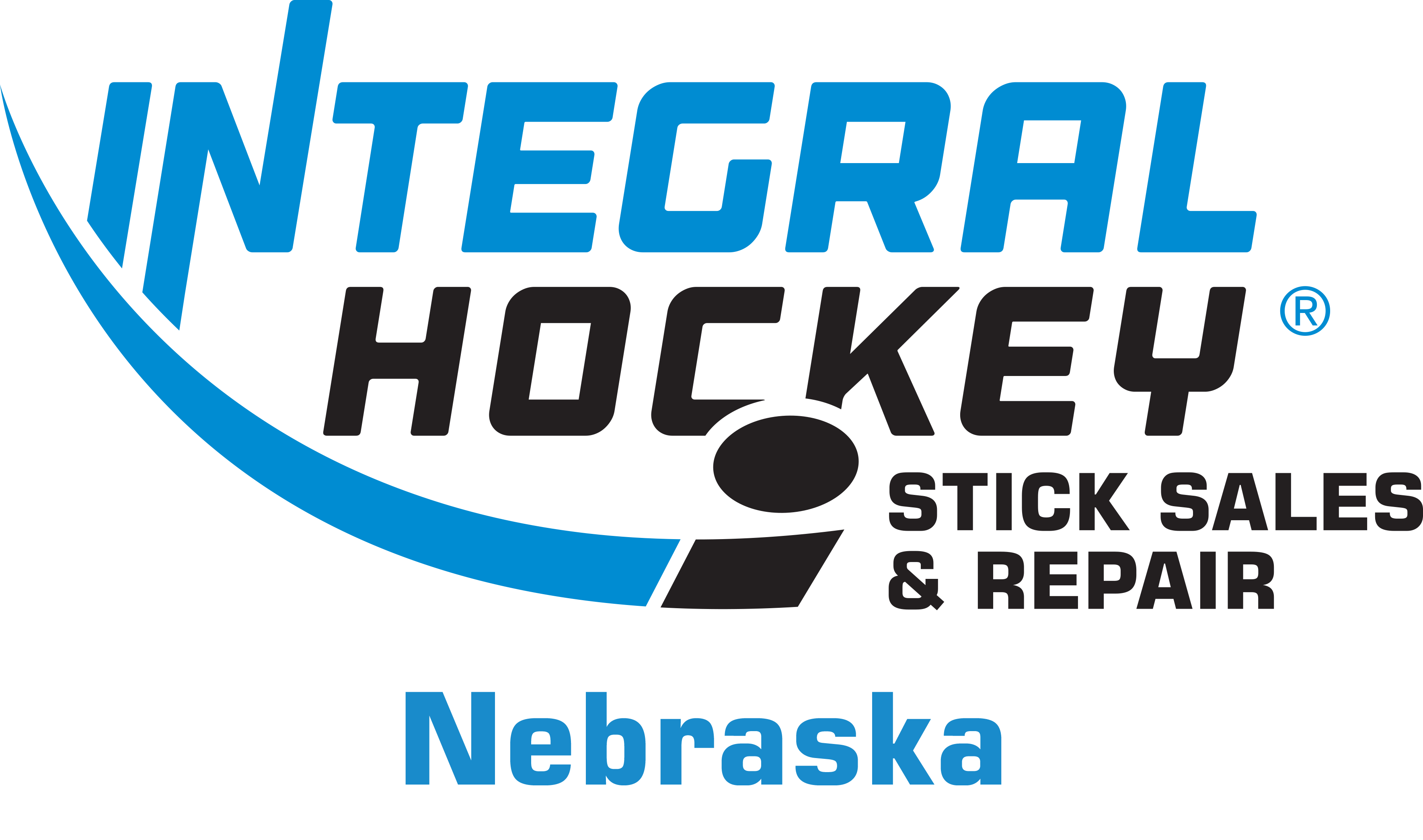 Integral Hockey Stick Sales & Repair Nebraska Logo